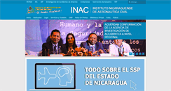 Desktop Screenshot of inac.gob.ni