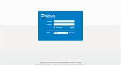 Desktop Screenshot of correo.inac.gob.ve